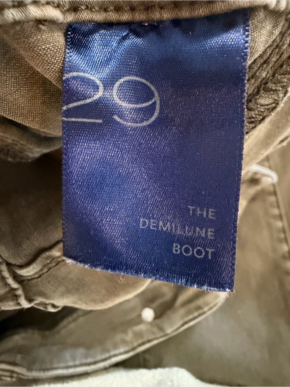 Anthropologie Pilcro The Demilune Boot - Olive - Picture 10 of 12